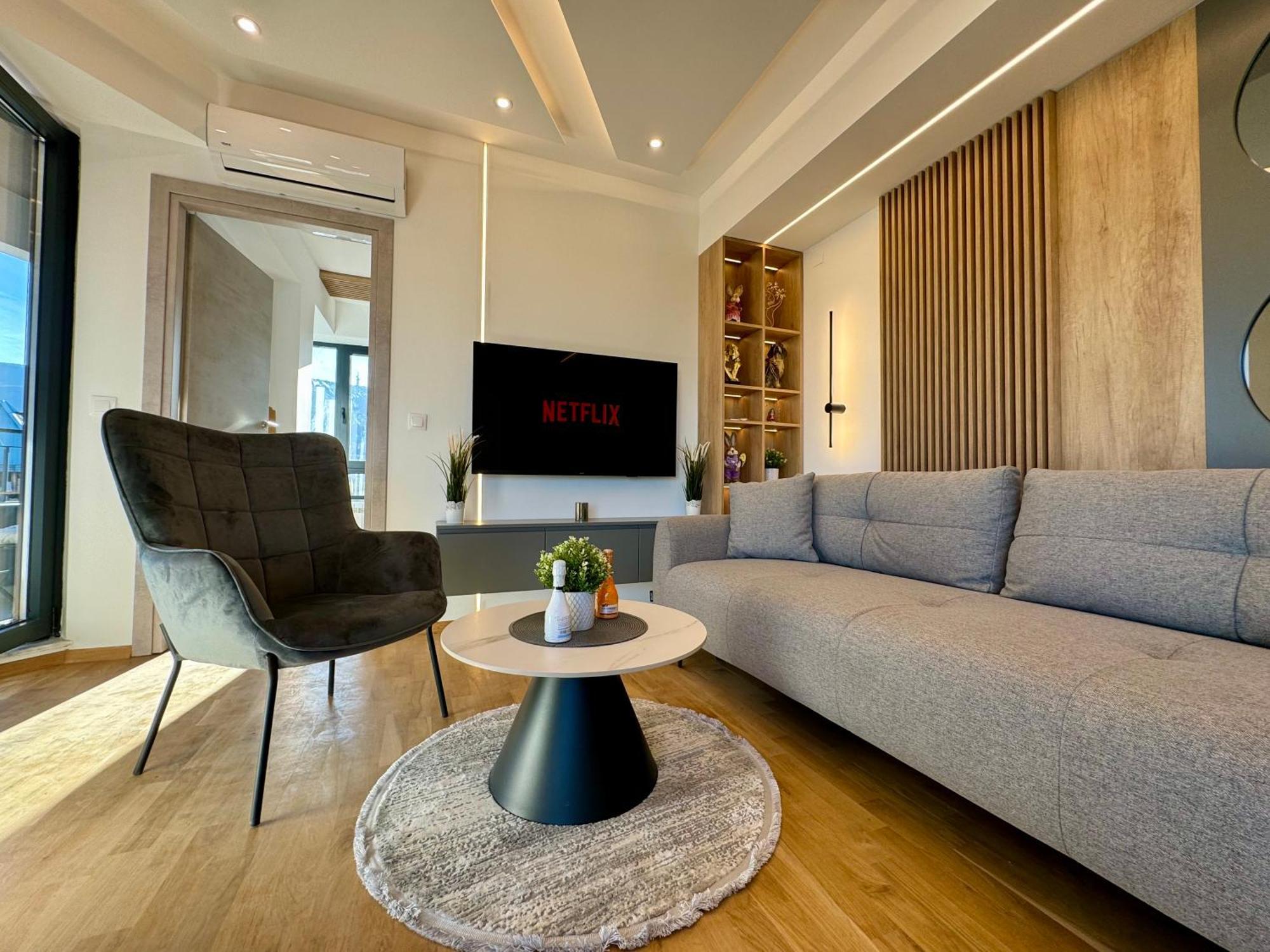 Maria Luxury Apartment Skopje Ngoại thất bức ảnh