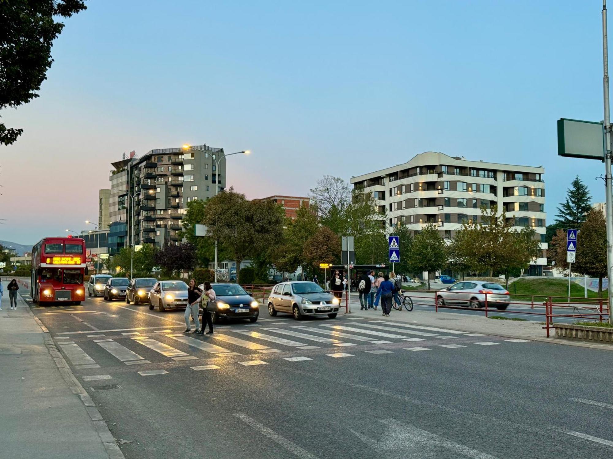 Maria Luxury Apartment Skopje Ngoại thất bức ảnh